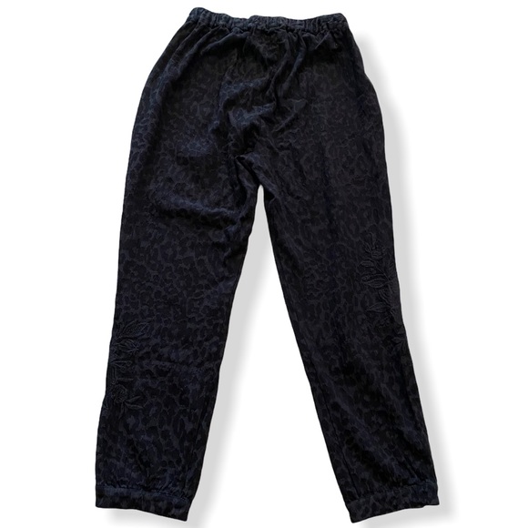 NWT Johnny Was Workshop Kirin Black Leopard Jogger - Picture 3 of 11